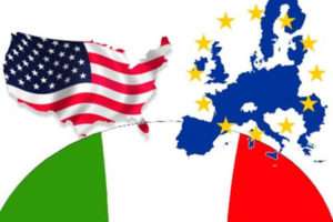 prospettive economiche Italia Europa USA sentiment index